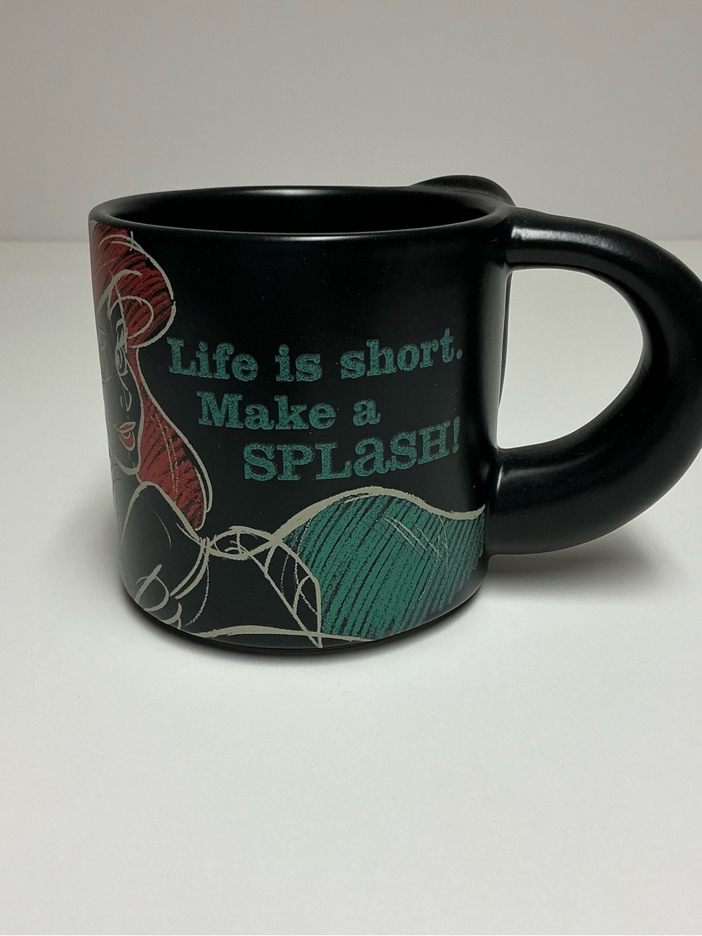 Hallmark Disney Mug- The Little Mermaid Life is Short, Make a Splash - NWT